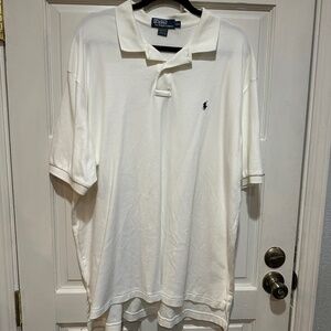 Polo Ralph Lauren Men's Polo Shirt Classic Fit Cotton White XXL 2XL Short Sleeve